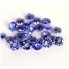 Image 5 : Natural Tanzanite 4 MM Round Cut Lustrous Voilet Blue Loose Gemstone 100 Pieces Lot