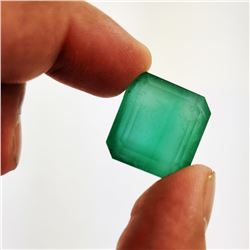 IGITL Cert. Natural Emerald 49.02 Ct - Zambia