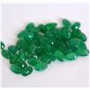 Image 3 : Natural Emerald 5x3 MM Oval Cut Green Loose Untreated Gemstone 100 Pieces Lot