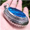 Image 3 : Abalone Shell  Antique 92.5 Sterling Silver Pendant