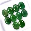 Image 3 : Natural Emerald 8x6 MM Oval Cut Green Loose Untreated Gemstone 20 Pieces Lot