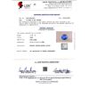 Image 2 : GJEPC Certified 5.03 ct. Blue Sapphire - SRI LANKA