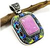 Image 1 : AMETYHST GEMSTONE ANTIQUE DESIGN PENDANT
