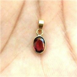 NATURAL TOURMALINE GEMSTONE 14 KT YELLOW GOLD HANDMADE PENDANT JEWELRY 2.60 Cts