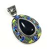 Image 3 : BLACK STAR GEMSTONE ANTIQUE DESIGN PENDANT