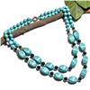 Image 1 : TURQUOISE GEMSTONE NECKLACE JEWELRY