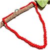Image 1 : NATURAL RED CORAL GEMSTONE NECKLACE