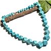 Image 1 : TURQUOISE GEMSTONE NECKLACE JEWELRY