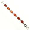 Image 4 : CARNELIAN GEMSTONE SILVER PLATED BRACELET
