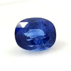 GJEPC Certified 5.05 ct. Blue Sapphire - SRI LANKA
