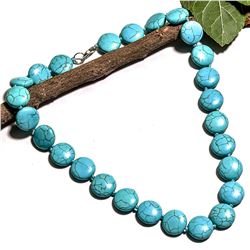 TURQUOISE GEMSTONE NECKLACE JEWELRY