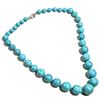 Image 2 : TURQUOISE GEMSTONE NECKLACE JEWELRY