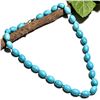 Image 1 : TURQUOISE GEMSTONE NECKLACE JEWELRY