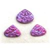 Image 2 : Beautiful Hand Carved Ruby Pear Shape Gemstone 3 Piece Lot