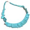 Image 2 : TURQUOISE GEMSTONE NECKLACE JEWELRY
