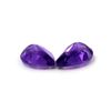 Image 7 : Amethyst Pear Cut 8x10mm Loose Gemstone 100 Pieces Lot