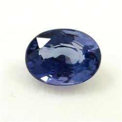 GJEPC Certified 4.56 ct. Blue Sapphire - SRI LANKA