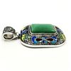 Image 4 : JADEITE GEMSTONE ANTIQUE DESIGN PENDANT