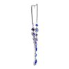 Image 3 : LAPIS LAZULI GEMSTONE SILVER PLATED BLUE NECKLACE