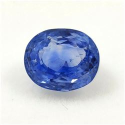 GJEPC Certified 7.13 ct. Blue Sapphire - SRI LANKA