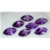Image 3 : NATURAL PURPLE AMETHYST 6X12 MM MARQUISE CUT FACETED LOOSE GEMSTONE 25 PIECES LOT