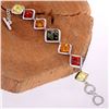 Image 2 : BALTIC AMBER GEMSTONE SILVER PLATED HANDMADE BRACELET