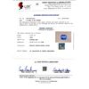 Image 2 : GJEPC Certified 4.06 ct. Blue Sapphire - SRI LANKA