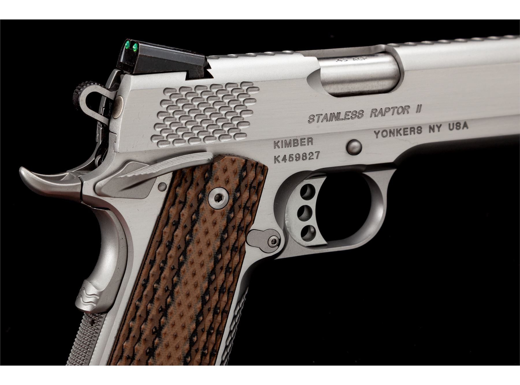 Kimber Custom Raptor Ii Kimber Custom Stainless Raptor II Semi-Auto Pistol