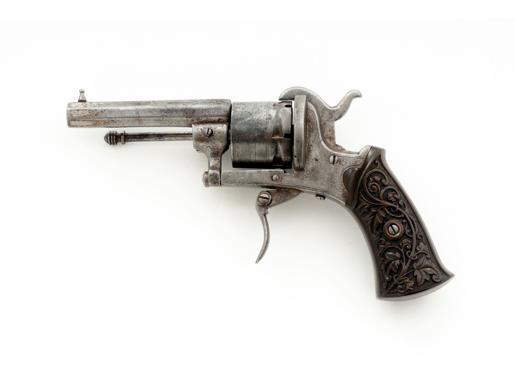 Small Frame European Pinfire Pocket Revolver