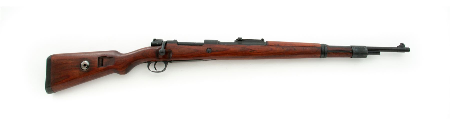 Russian Capture German Kar98k Mauser Rifle