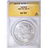 Image 1 : 1878 7TF REV. OF 79 MORGAN DOLLAR ANACS AU-50