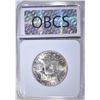 Image 4 : 1954 FRANKLIN HALF DOLLAR, OBCS GEM BU FBL
