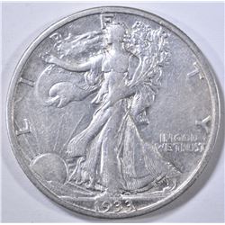 1933-S WALKING LIBERTY HALF DOLLAR  XF