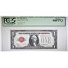 Image 1 : 1928 $1 LEGAL TENDER NOTE PCGS 66 PPQ