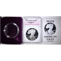 1990-S ASE  PNA PERFECT GEM PROOF DEEP CAMEO