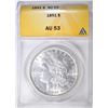 Image 1 : 1891 MORGAN DOLLAR ANACS AU-53