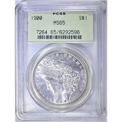 1900 MORGAN DOLLAR PCGS MS-65