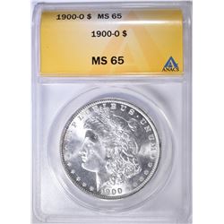 1900-O MORGAN DOLLAR ANACS MS-65