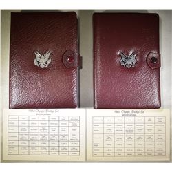 1983 & 84 U.S. PRESTIGE PROOF SETS ORIG PACKAGING