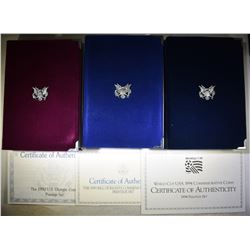 1992, 93 & 94 U.S. PRESTIGE PROOF SETS