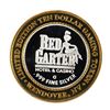 Image 2 : .999 Silver Red Garter Hotel Wendover, NV $10 Limited Edition Gaming Token
