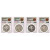 Image 1 : Lot of (4) 1968Mo Mexico 25 Pesos Olympics Commemorative Silver Coins NGC MS65