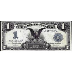 1899 $1 Black Eagle Silver Certificate Note