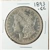 Image 1 : 1893-CC $1 Morgan Silver Dollar Coin