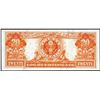Image 2 : 1922 $10 Gold Certificate Note