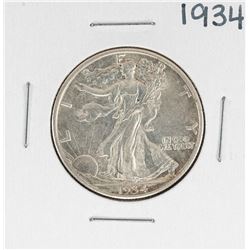 1934 Walking Liberty Half Dollar Coin