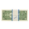 Image 2 : Pack of (100) Consecutive 1957B $1 Silver Certificate Notes