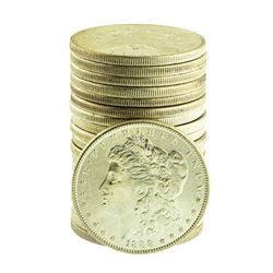 Roll of (20) Brilliant Uncirculated Mixed Date Pre-1921 $1 Morgan Silver Dollar Coins