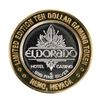 Image 2 : .999 Fine Silver Eldorado Reno, Nevada $10 Limited Edition Gaming Token