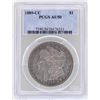 Image 1 : 1889-CC $1 Morgan Silver Dollar Coin PCGS AU50